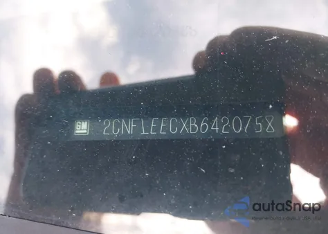 2011 Chevrolet Equinox 1Lt из США, поврежденный, VIN 2CNFLEECXB6420758